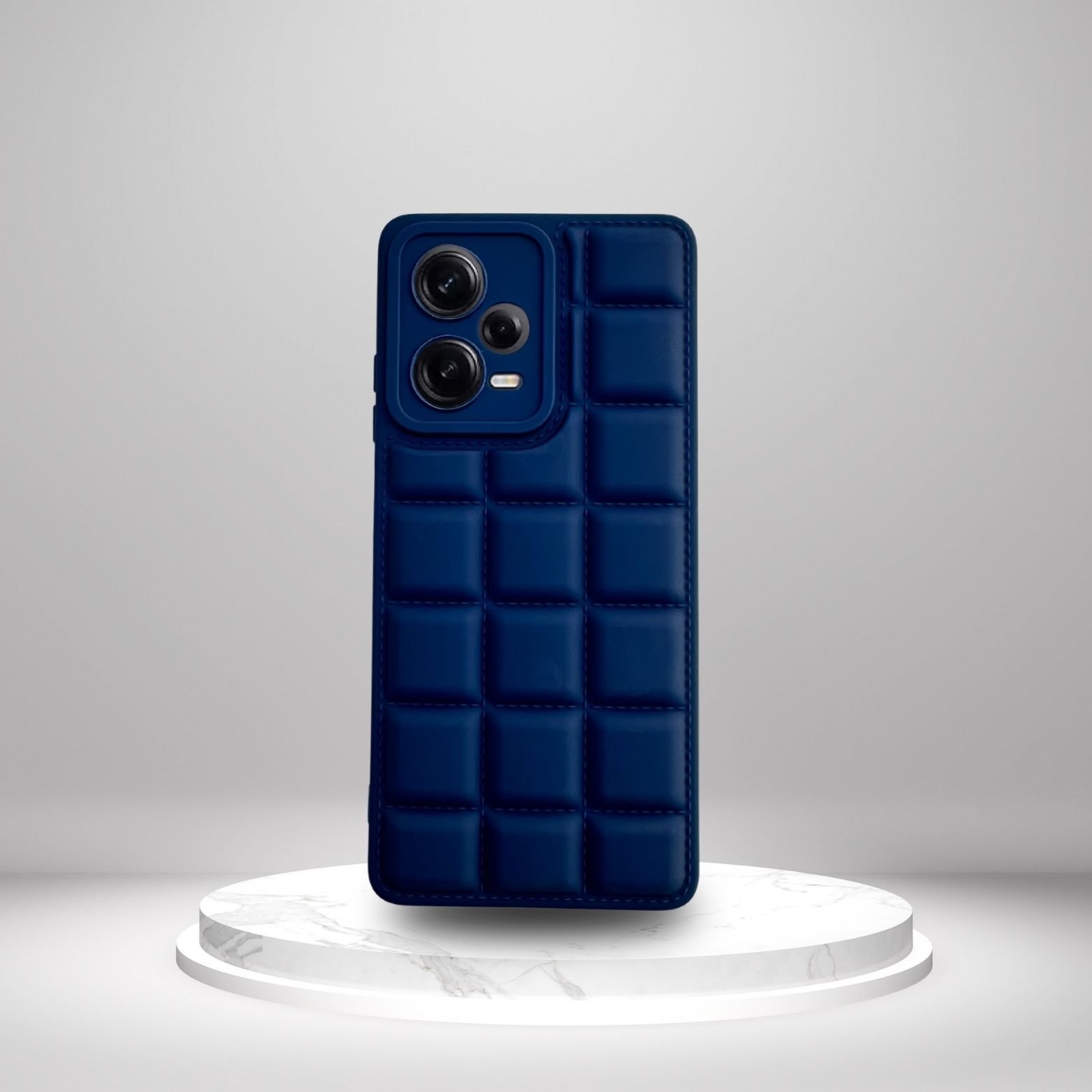 Redmi Note 12 Pro 5G Kılıf Puffer Şişme Kapitone Tasarımlı Kamera Korumalı Yumuşak Madlen Silikon Kılıf